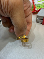 CRTR ring with branding engraved in it with finest soft finish made of durable all time use consistent material