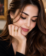 CRTR ring with branding engraved in it with finest soft finish made of durable all time use consistent material