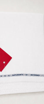 Raymond shirt piece fabric : Standard Cut of 1.60meters to make a perfect white shirt by Raymond