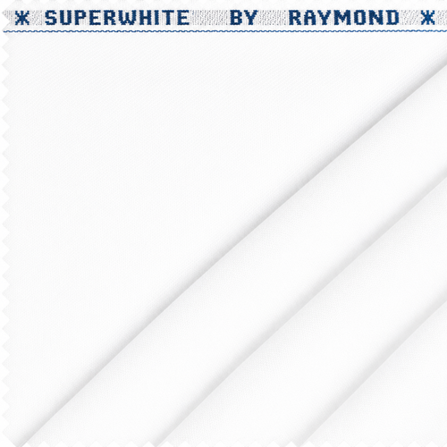 Raymond shirt piece fabric : Standard Cut of 1.60meters to make a perfect white shirt by Raymond