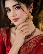 Golden ring with diamond minutely handmade with a most fine finish to wear in almost every occasion casual as well as traditional